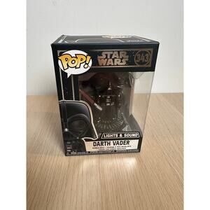 Funko Pop! Star Wars Darth Vader #343 Lights & Sound Action - NEW